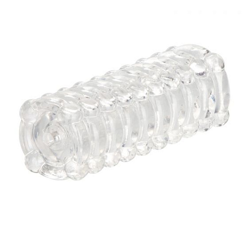Прозрачный мастурбатор California Exotic Novelties Ribbed Stroker SE-0989-10-2