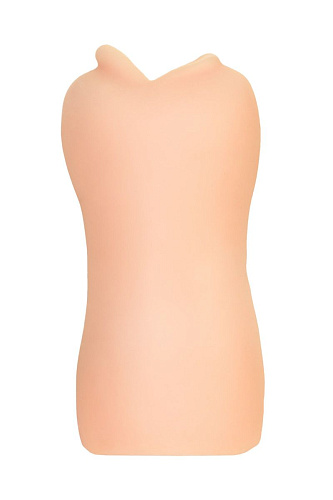 Нежный мастурбатор-ротик телесного цвета ToyFa 893006