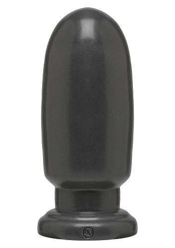 Серый анальный стимулятор Doc Johnson Shell Shock Large 0270-29-CD (21,6 см)