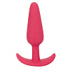 Розовая анальная пробка из силикона NMC SMILING BUTT PLUG 111533 (8,9 см)
