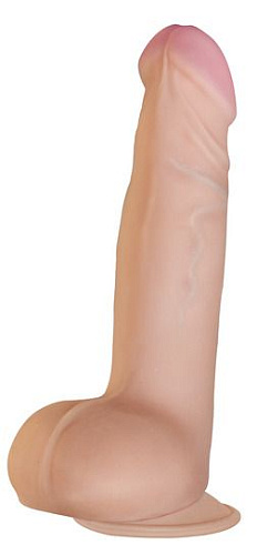 Вибратор с выносным пультом телесного цвета LOVETOY (А-Полимер) ART-Style №42 033537 (20,5 см)