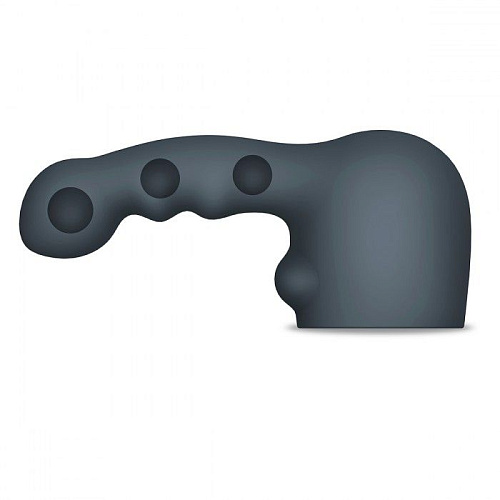 Утяжелённая чёрная насадка Le Wand RIPPLE LW-004 (для le Wand)