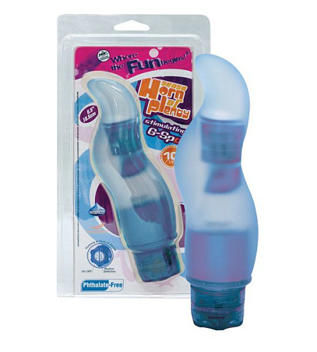 Извилистый голубой вибратор для стимуляции точки G NMC 111331 (16,5 см)