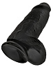 Чёрный фаллоимитатор на присоске Pipedream Chubby PD5532-23 (22,9 см)
