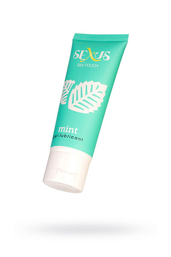 Увлажняющая гель-смазка с ароматом мяты Sexus Silk Touch Mint 817004 (50 мл)