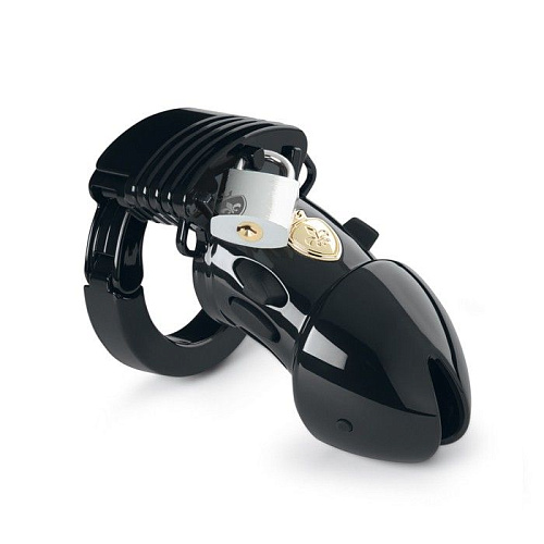 Пояс верности с электростимуляцией MyStim Pubic Enemy No1 Black Edition 46624