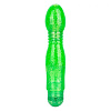 Зелёный вибратор с блёстками California Exotic Novelties Twinkle Teaser SE-0795-30-2 (16 см)