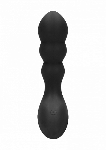 Чёрный анальный вибростимулятор Shots Media BV Cain Anal Vibrator SIM066BLK