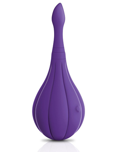 Фиолетовый вибростимулятор с 3 насадками Pipedream Focus Sonic Vibrator JJ10503