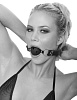 Чёрный кляп с дырочками Pipedream Breathable Ball Gag PD4413-23