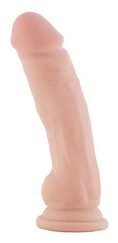 Телесный фаллоимитатор телесного цвета на присоске ToyFa 982030 (17,5 см)