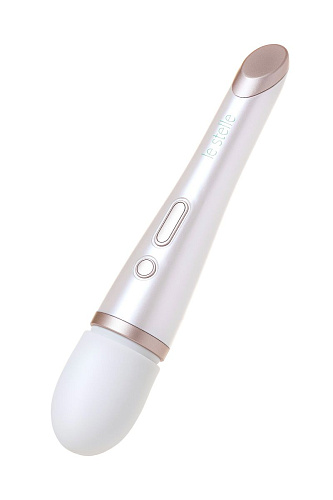 Белый жезловый вибратор с нагревом Le Stelle HIDRA LS01301
