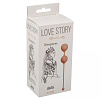 Нежно-розовые вагинальные шарики Lola toys Love Story Empress Tea Rose 3008-02