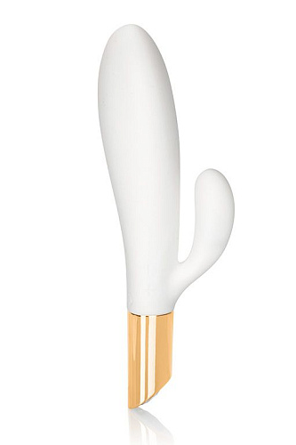 Вибромассажер в белом цвете Jopen Vibrating Dual Massager JO-8100-30-9 (19,75 см)