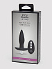 Чёрная вибровтулка Fifty Shades of Grey Relentless Vibrations Remote Control Butt Plug FS-80007 (11,4 см)