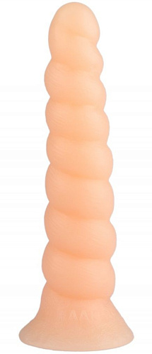 Телесная винтообразная анальная втулка Сумерки богов 1015-35 BX DD (26 см)