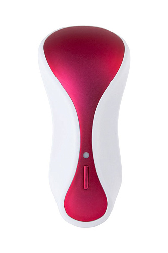 Бело-красный клиторальный стимулятор Erotist Vivid 540203