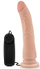Телесный вибратор Blush Novelties 8.5 Inch Vibrating Realistic Cock With Suction Cup BL-13053 (21,6 см)