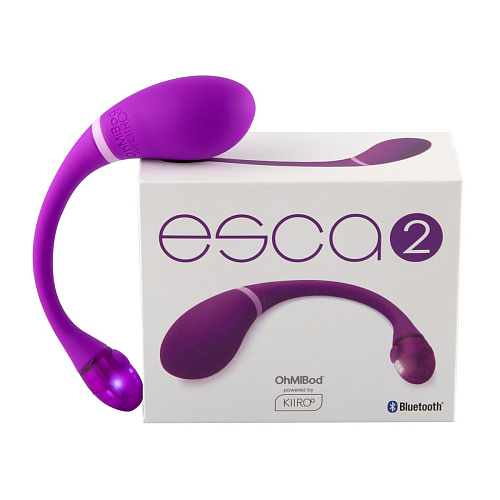 Фиолетовый стимулятор G-точки OhMiBod Esca 2 17216