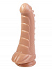 Телесный фаллоимитатор с рельефом Сумерки богов 1016-75 BX DD (24 см)