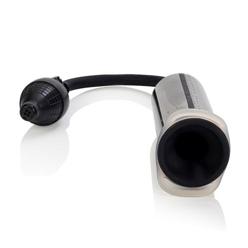 Дымчатая вакуумная помпа California Exotic Novelties Precision Pump With Enhancer SE-1034-00-3