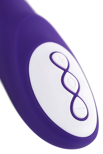 Нереалистичный фиолетовый вибратор ToyFa SYRIN 561021 (21 см)