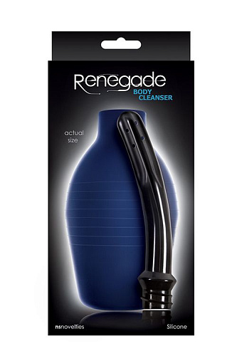 Синий анальный душ NS Novelties Renegade Body Cleanser NSN-1130-17