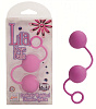 Розовые вагинальные шарики California Exotic Novelties Lia Love Balls SE-4560-04-3