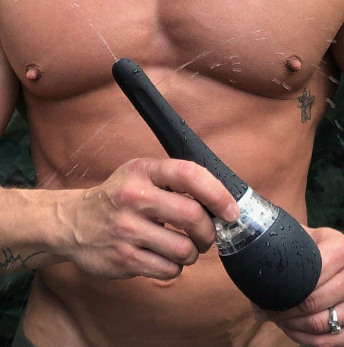 Автоматический анальный душ XR Brands Electric Auto-Spray Enema Bulb AF952