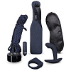 Тёмно-синий набор для игр Fifty Shades of Grey DARKER DARK DESIRE ADVANCED COUPLES KIT FS-61040