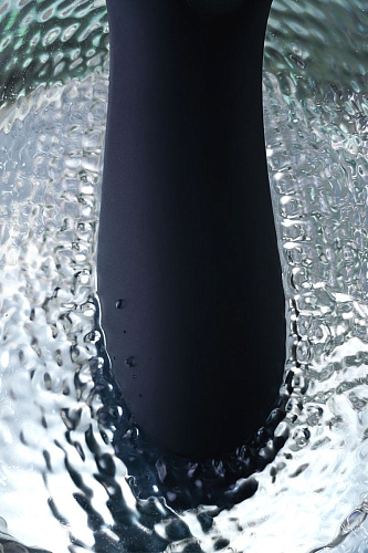 Чёрный вибратор для стимуляции точки G WANAME Cascade 481005 (15 см)