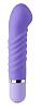 Фиолетовый мини-вибратор с увеличенной головкой и рёбрами Dream Toys NEON FANTASY STICK PURPLE 20551 (11 см)