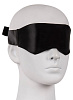 Чёрная маска без прорезей Blush Novelties BLINDFOLD 520124
