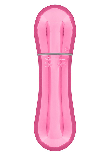 Розовый мини-вибромассажёр Toy Joy MINI VIBRATING MASSAGER 3006010146 (8 см)