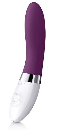 Фиолетовый перезаряжаемый вибромассажёр Lelo Liv 2 Plum LEL7940 (17,4 см)