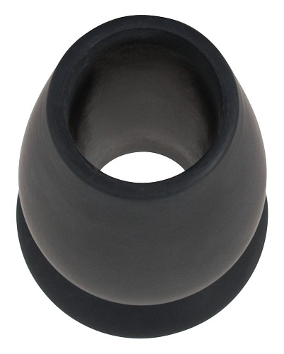 Чёрная анальная пробка с тоннелем Orion Lust Tunnel Plug S 05311970000 (7,5 см)