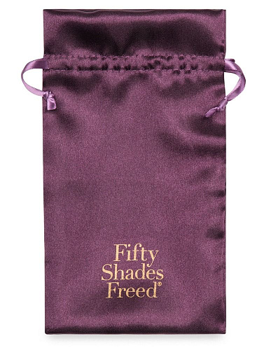 Фиолетовый клиторальный стимулятор Fifty Shades of Grey My Body Blooms Rechargeable Knicker Vibrator with Remote FS-69148