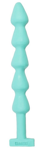 Мятные анальные бусы Erasexa X-Large zoo39 (43 см)