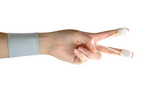 Вибронасадки белого цвета на пальцы рук JimmyJane Hello touch E23852