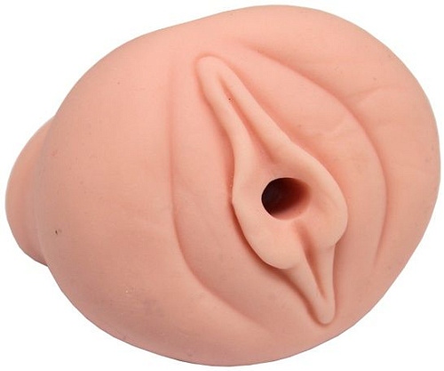 Силиконовая насадка-вагина телесного цвета для мужских помп Eroticon 30477-1