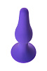 Фиолетовая анальная втулка A-toys Toyfa 761302 (11,3 см)