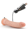 Телесный вибратор Blush Novelties 8.5 Inch Vibrating Realistic Cock With Suction Cup BL-13053 (21,6 см)