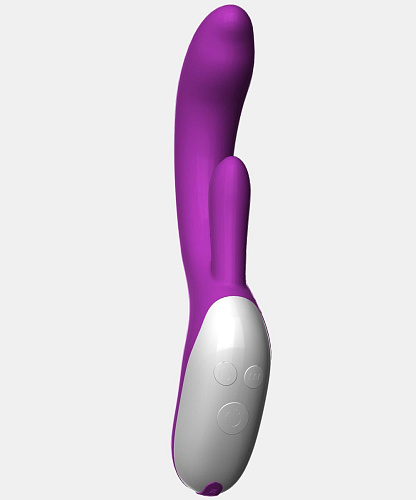 Фиалетовый вибратор с мануальной стимуляцией точки G Nexus Range Cadence E24795 (22 см)