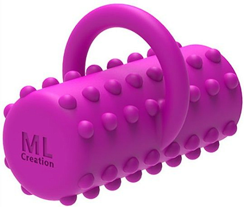 Розовая вибропулька на палец ML Creation Power Finger ML-PWF-RS