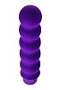 Фиолетовый фигурный вибратор A-toys 761027 (17 см)
