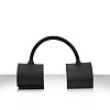 Чёрные силиконовые фиксаторы для ног Silicone Submissions Ankle Cuffs NS Novelties NSN-1240-23