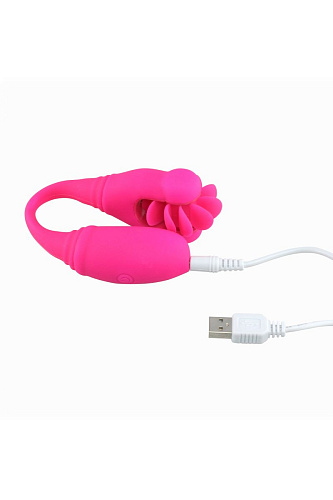 Вибратор розового цвета Tokio Design Kawaii Daisuki 4 TD-1407