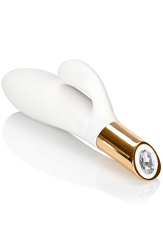 Вибромассажер в белом цвете Jopen Vibrating Dual Massager JO-8100-30-9 (19,75 см)