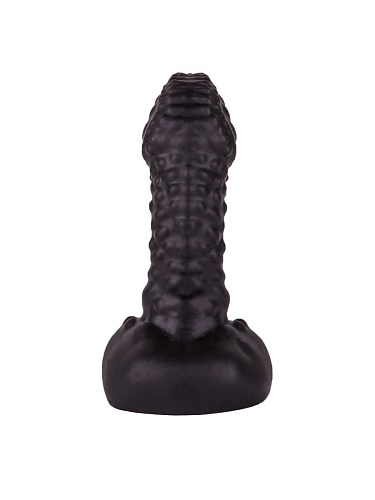 Чёрный плаг-массажёр для простаты LOVETOY (А-Полимер) 429200 (7,2 см)
