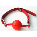 Красный пластиковый кляп-шарик Bior toys Ball Gag MLF-90081-3